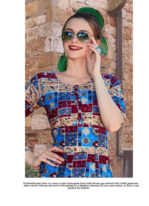 Belts Vol 2 By Trends Fashion Printed Kurti Catalogue