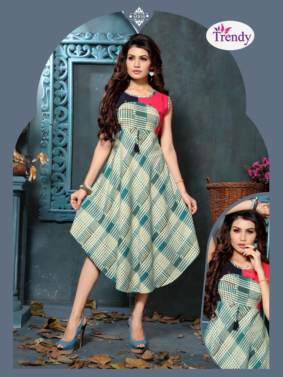 Ureb Vol 5 By Trendy Anarkali Kurtis Catalogue