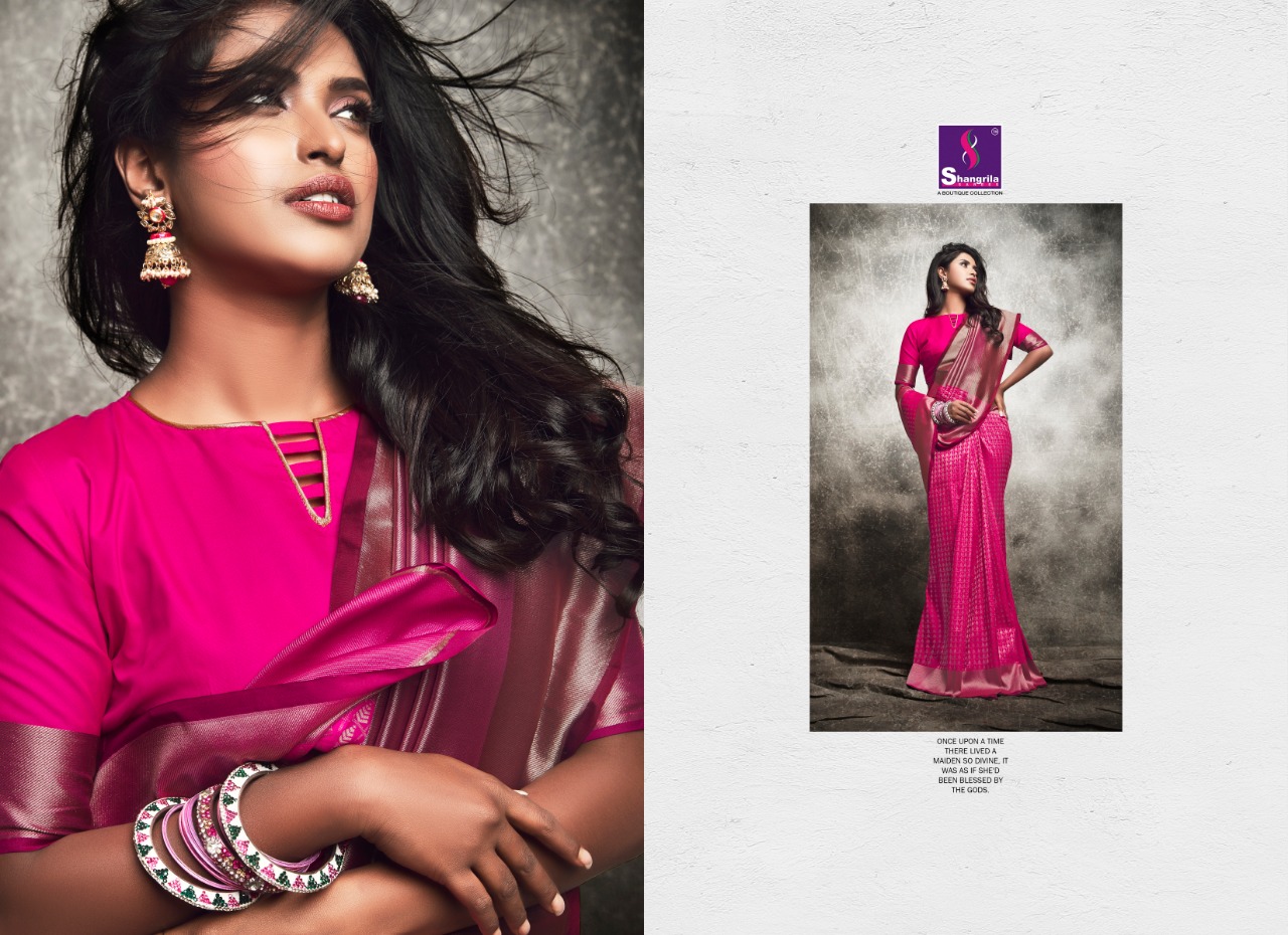 Vedanshi Silk By Shangrila Wedding Sarees Catalogue