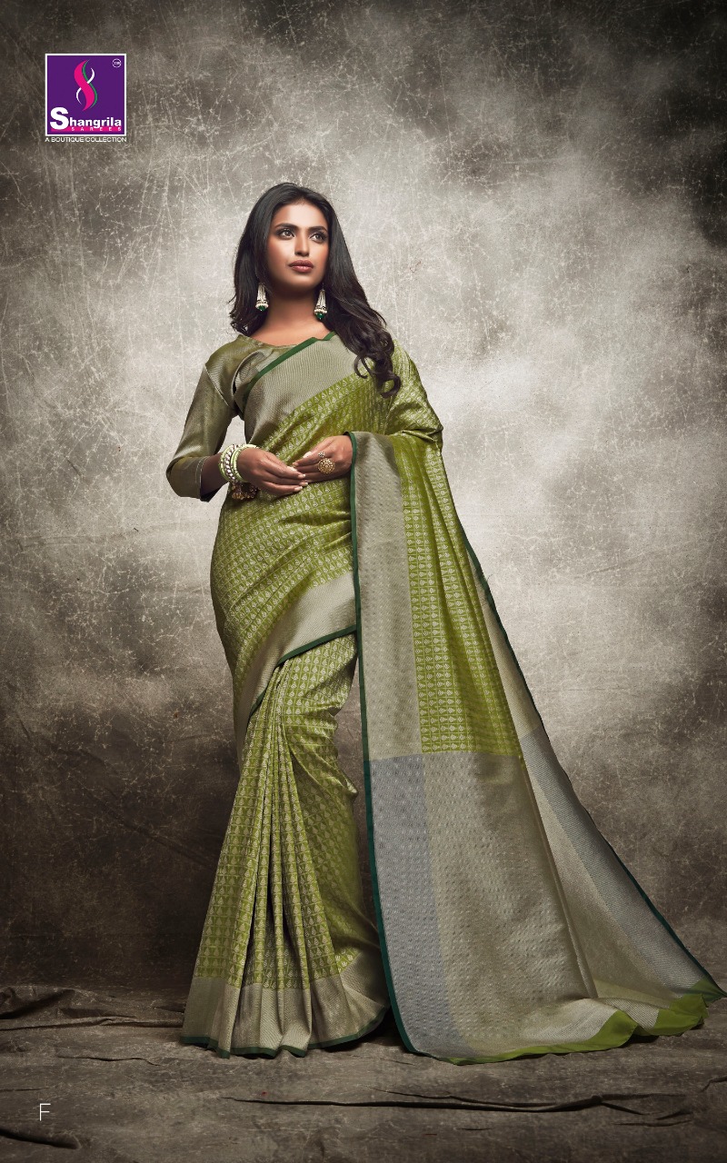 Vedanshi Silk By Shangrila Wedding Sarees Catalogue