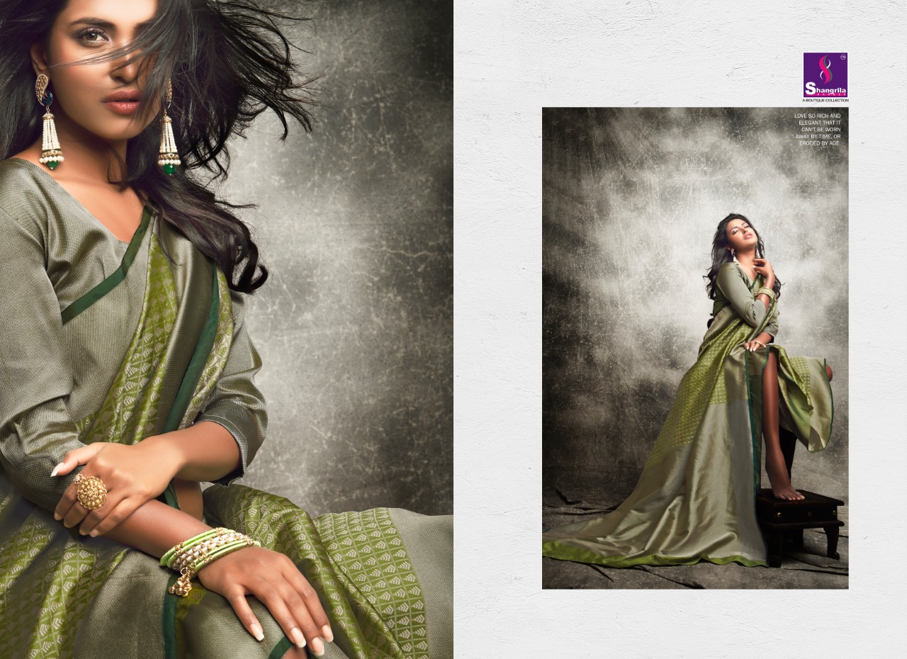 Vedanshi Silk By Shangrila Wedding Sarees Catalogue