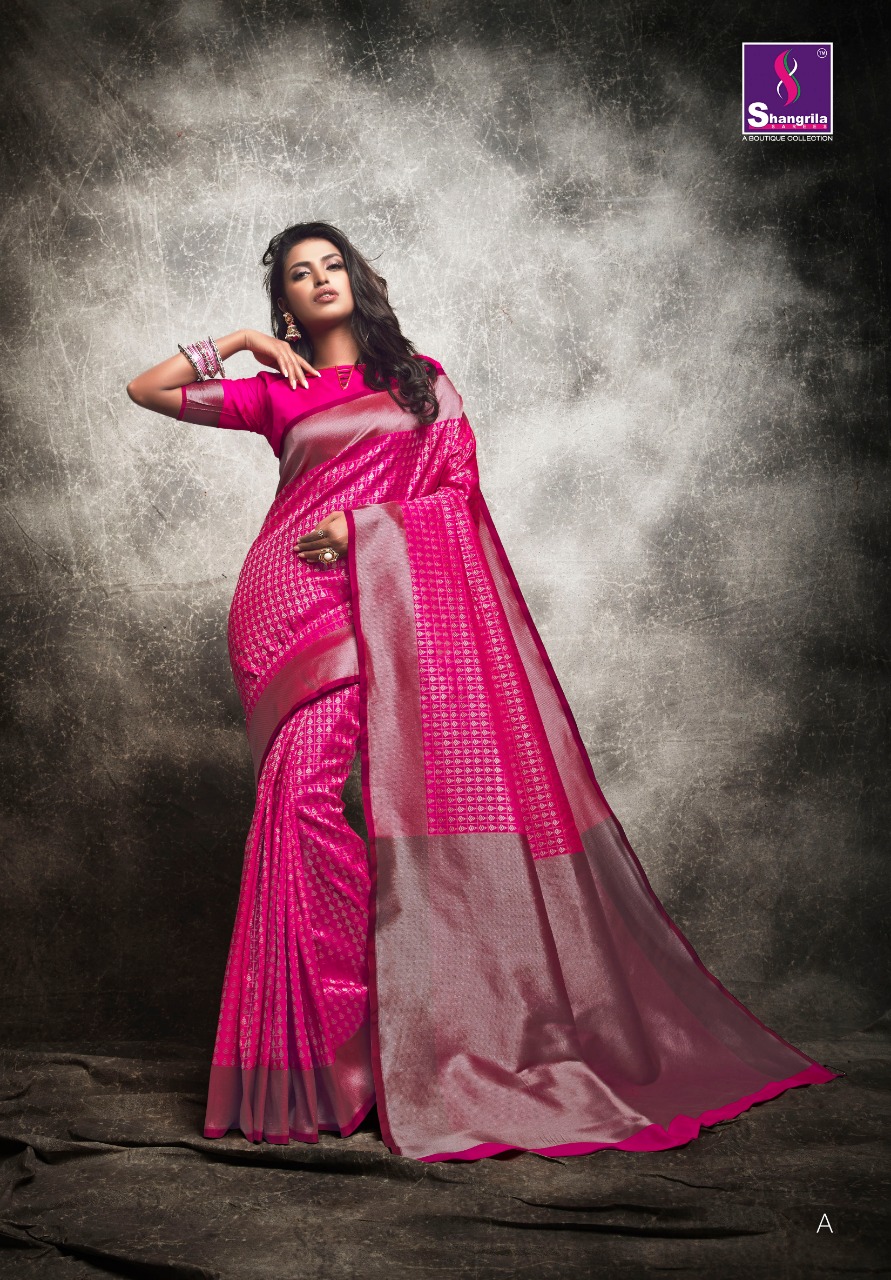 Vedanshi Silk By Shangrila Wedding Sarees Catalogue