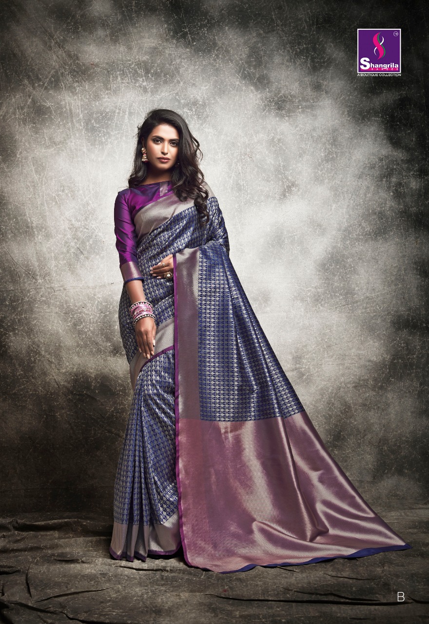 Vedanshi Silk By Shangrila Wedding Sarees Catalogue