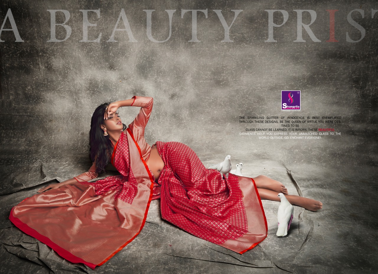 Vedanshi Silk By Shangrila Wedding Sarees Catalogue