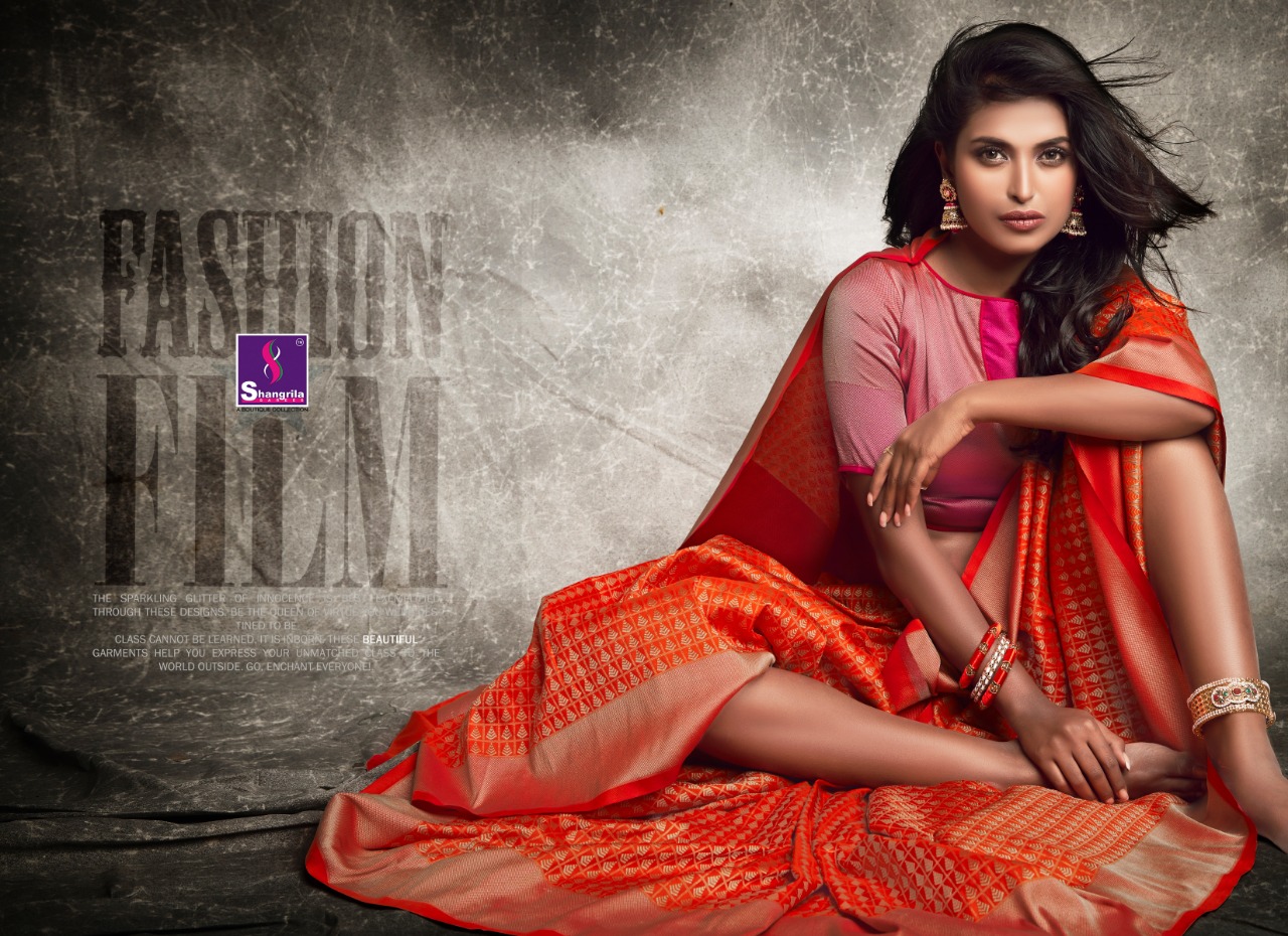 Vedanshi Silk By Shangrila Wedding Sarees Catalogue