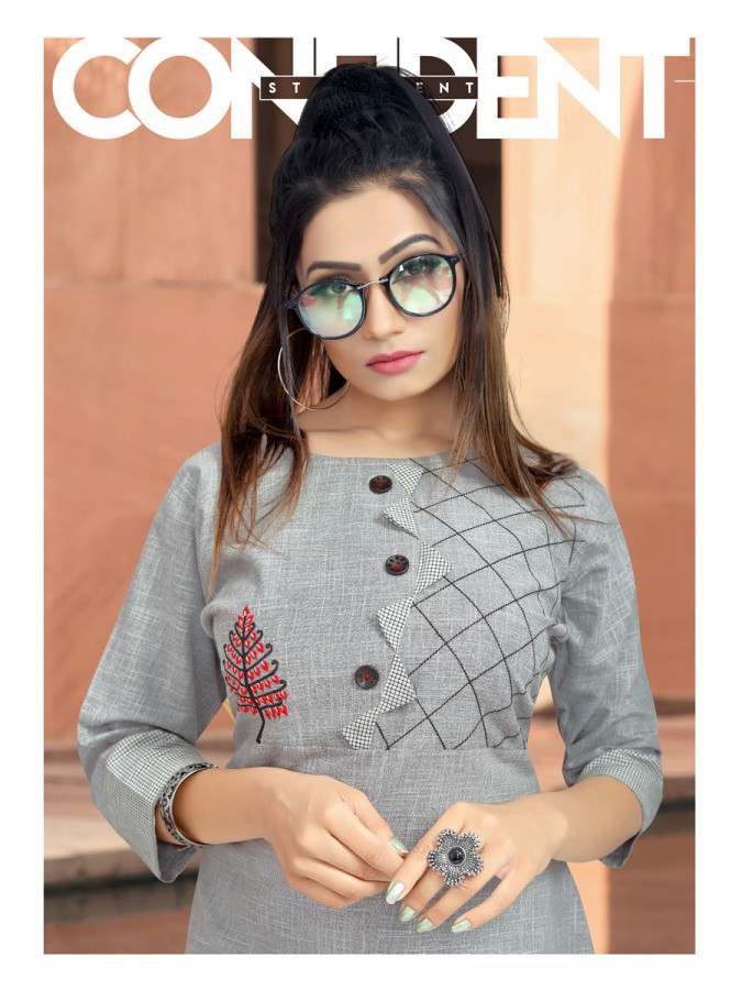 Zelie Vol 2 By Sitka Fashion Embroidery Work Kurtis Catalogue