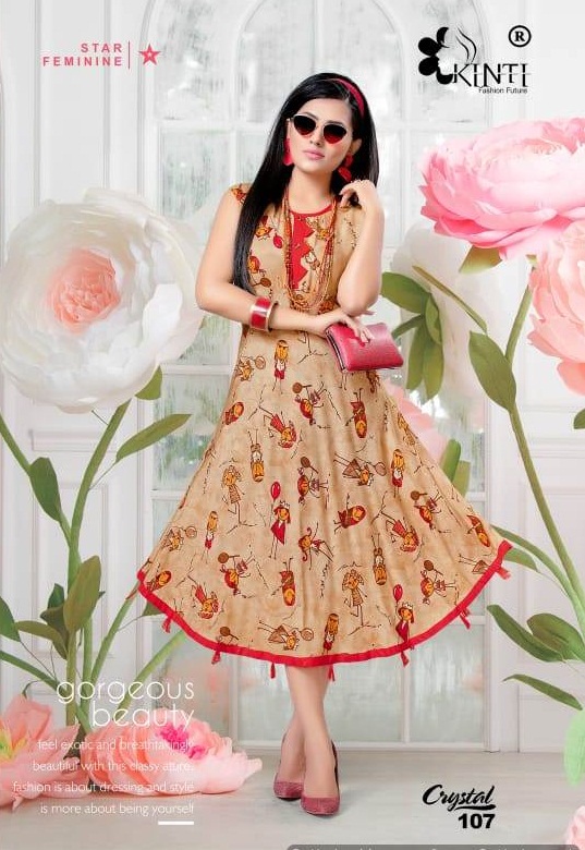 Uref  Kinti Fashion Printed Kurti Catalogue