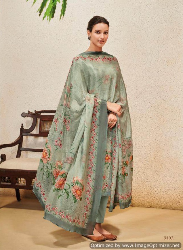Heer Vol 48 Kimora Designer Dress Materials Catalogue