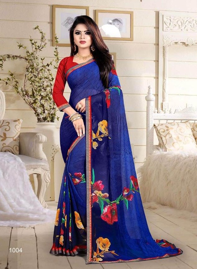 Metro Vol 27 Saroj Printed Sarees Catalogue