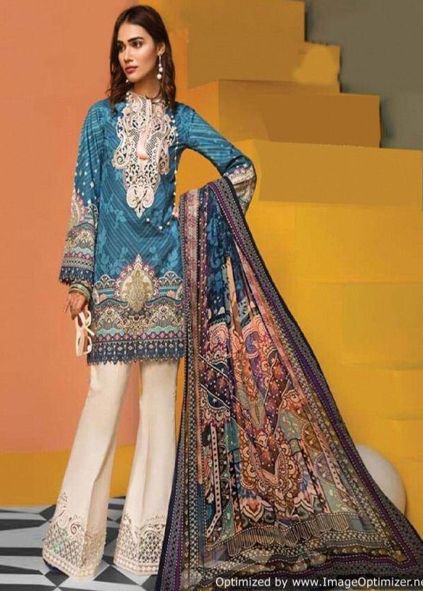 Iris Lawn 19 Cyra Fashion Designer Pakistani Salwar Suit Catalogue