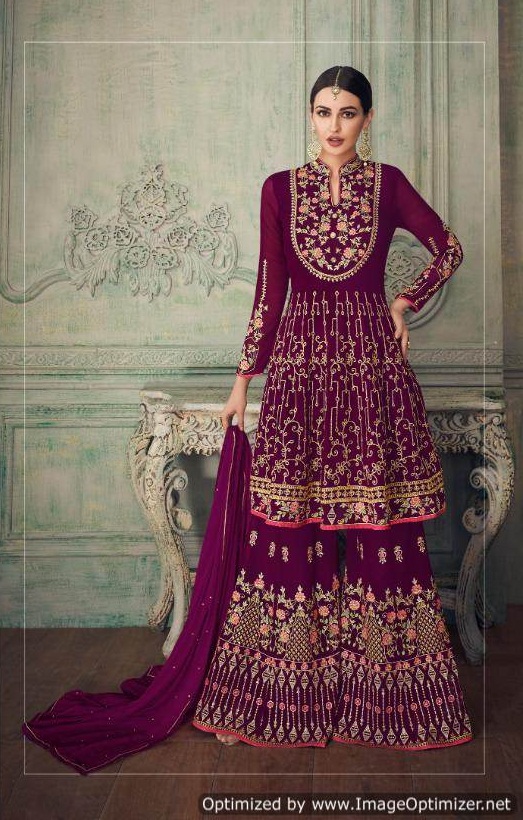 Simona Sharara By Aashirwad Designer Sharara Collection