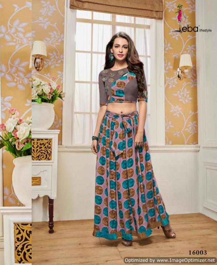 Eba Life Style By Eba Vol 16 Party Wear Kurti Catalogue