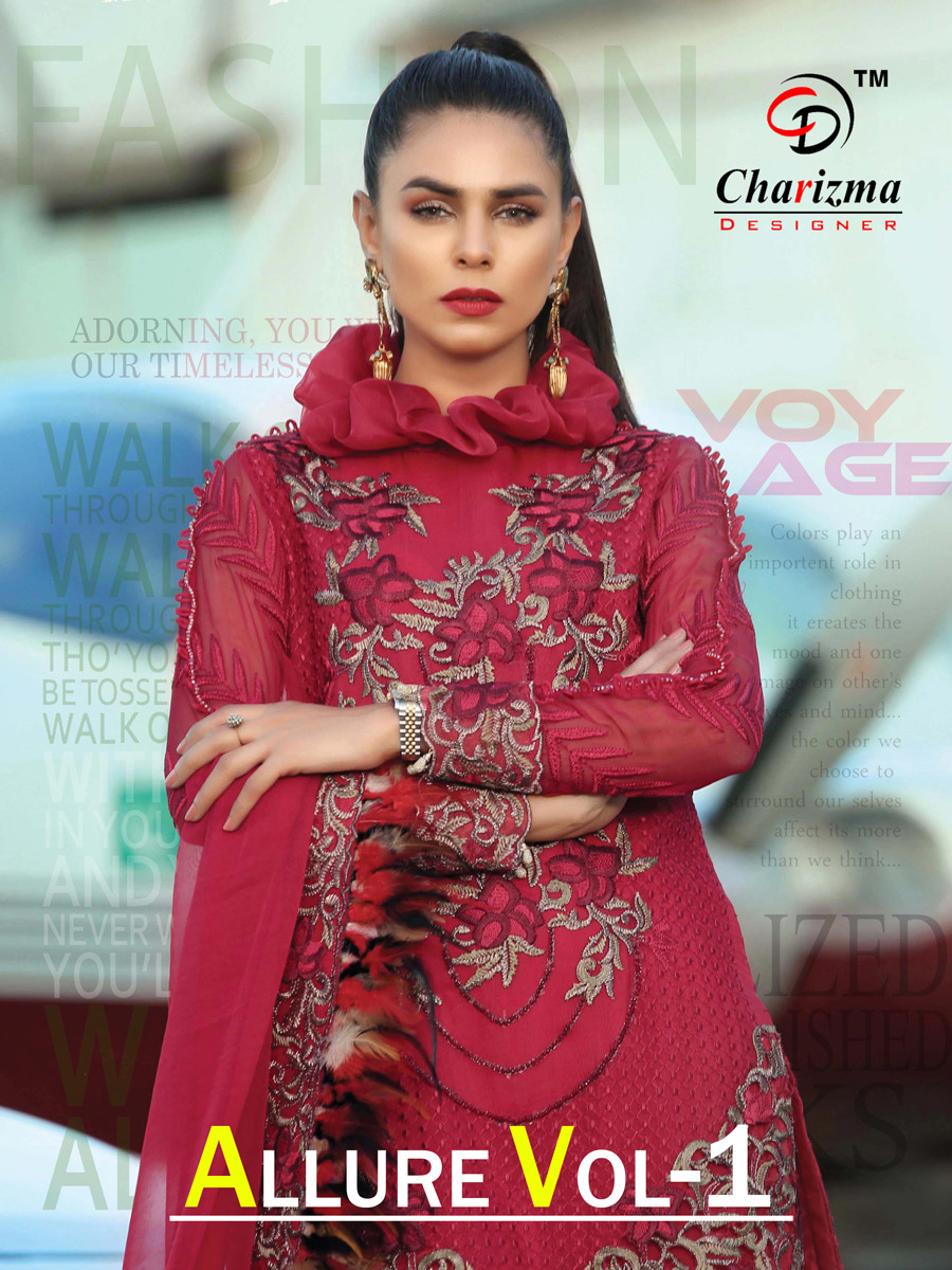 Allure Vol 1 By Charizma Designer Pakistani Salwar Suit Catalogue