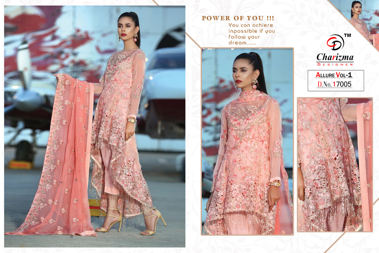 Allure Vol 1 By Charizma Designer Pakistani Salwar Suit Catalogue