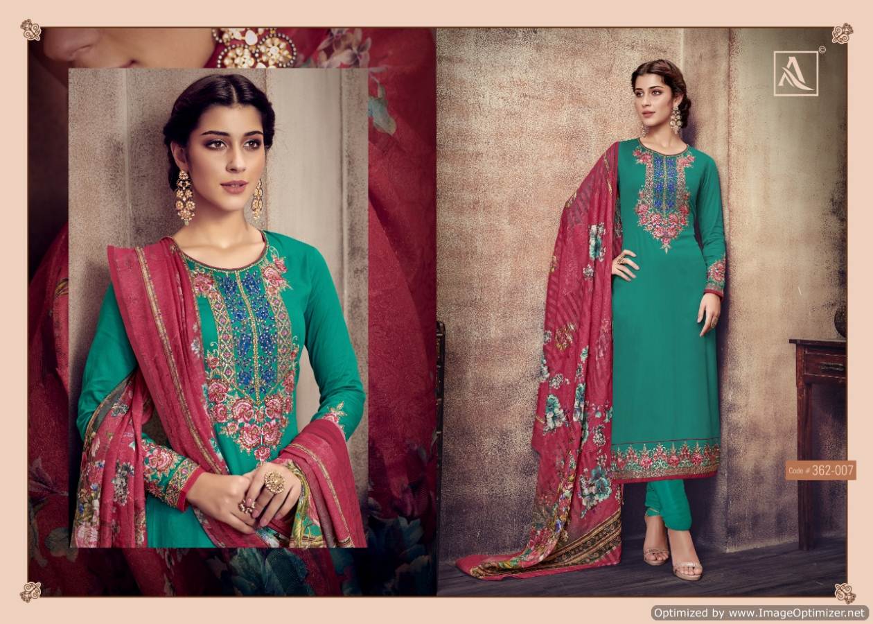 Firdaus Elegant By Alok Suit Churidar Dress Materials Catalogue