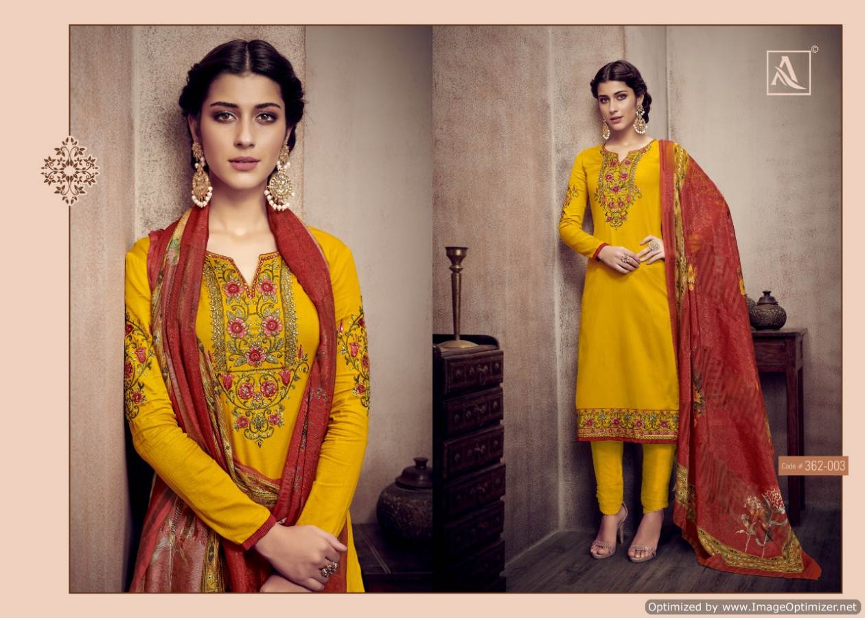 Firdaus Elegant By Alok Suit Churidar Dress Materials Catalogue