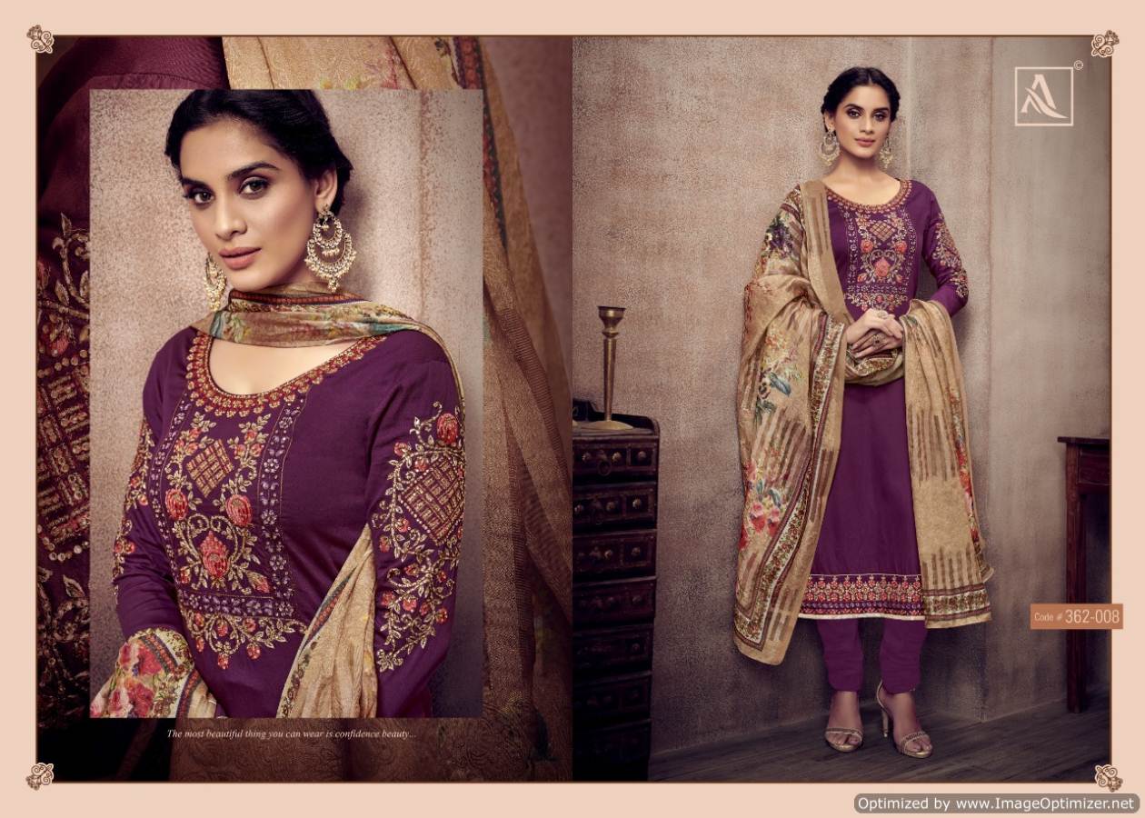 Firdaus Elegant By Alok Suit Churidar Dress Materials Catalogue