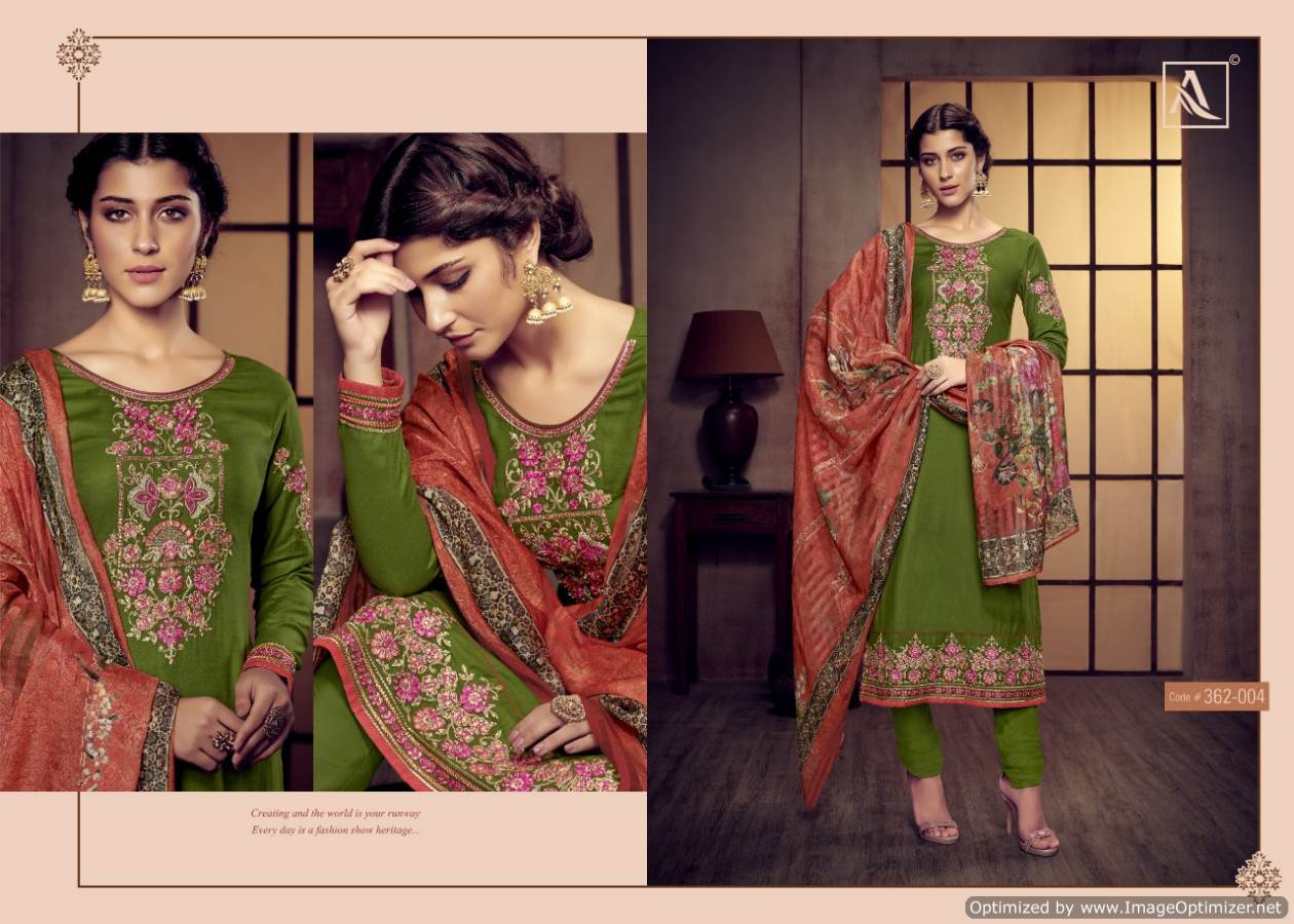 Firdaus Elegant By Alok Suit Churidar Dress Materials Catalogue
