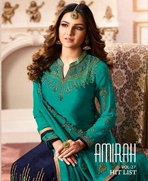 Amirah Vol 27 Hitlist Designer Salwar Suit Catalogue