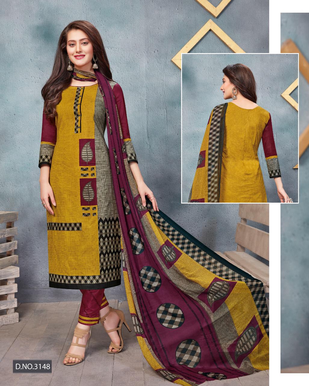 Arabella Vol 14 By Balaji Cotton Dress Materials Catalogue