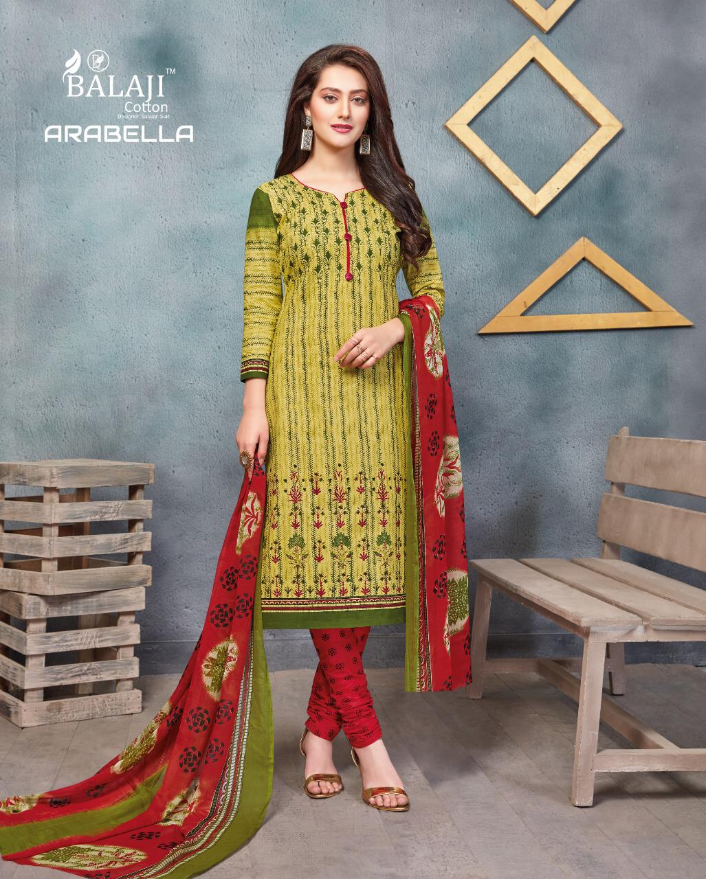 Arabella Vol 14 By Balaji Cotton Dress Materials Catalogue