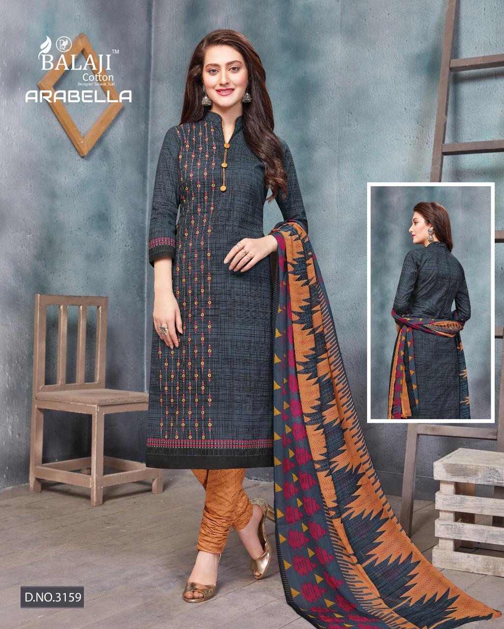 Arabella Vol 14 By Balaji Cotton Dress Materials Catalogue