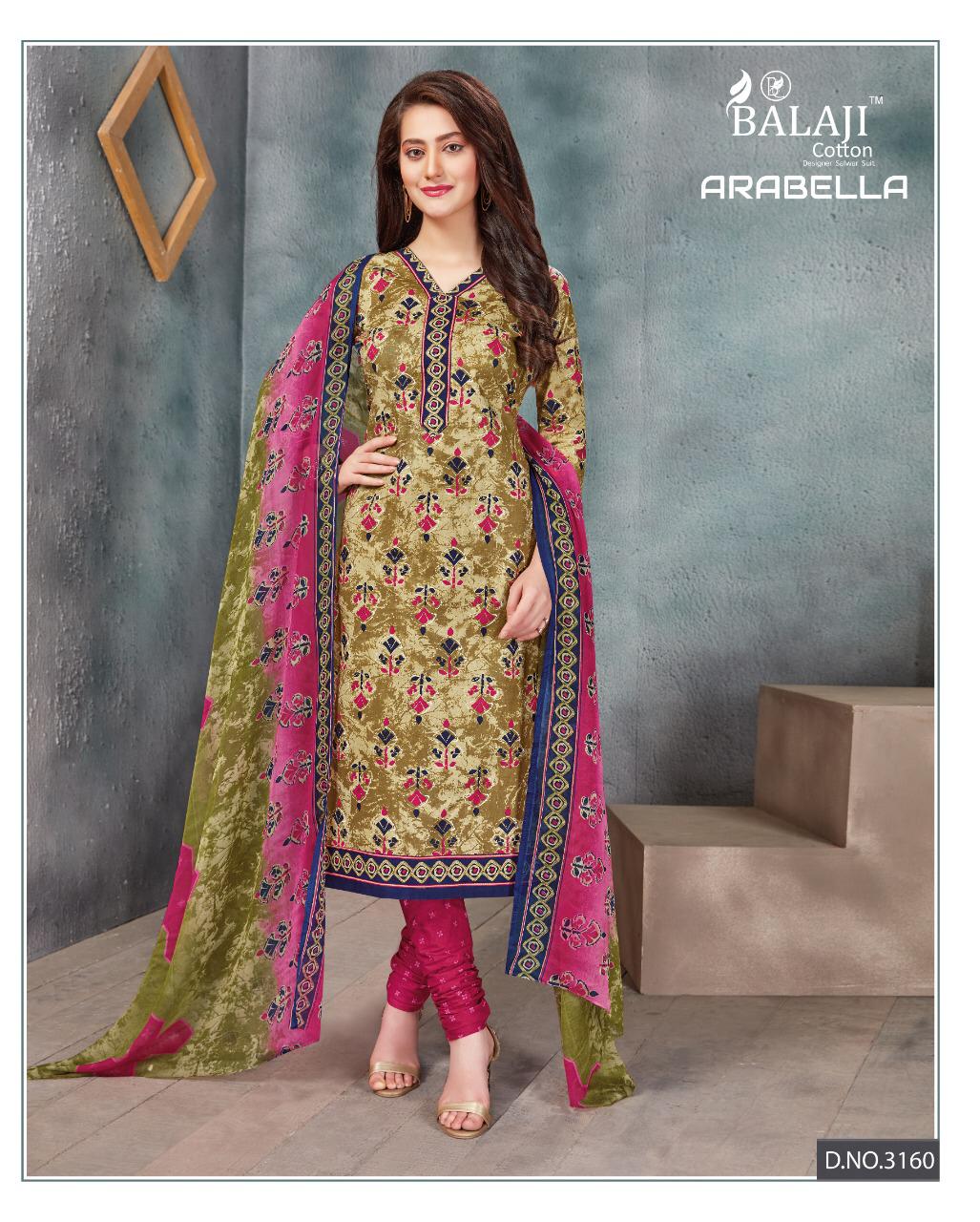 Arabella Vol 14 By Balaji Cotton Dress Materials Catalogue
