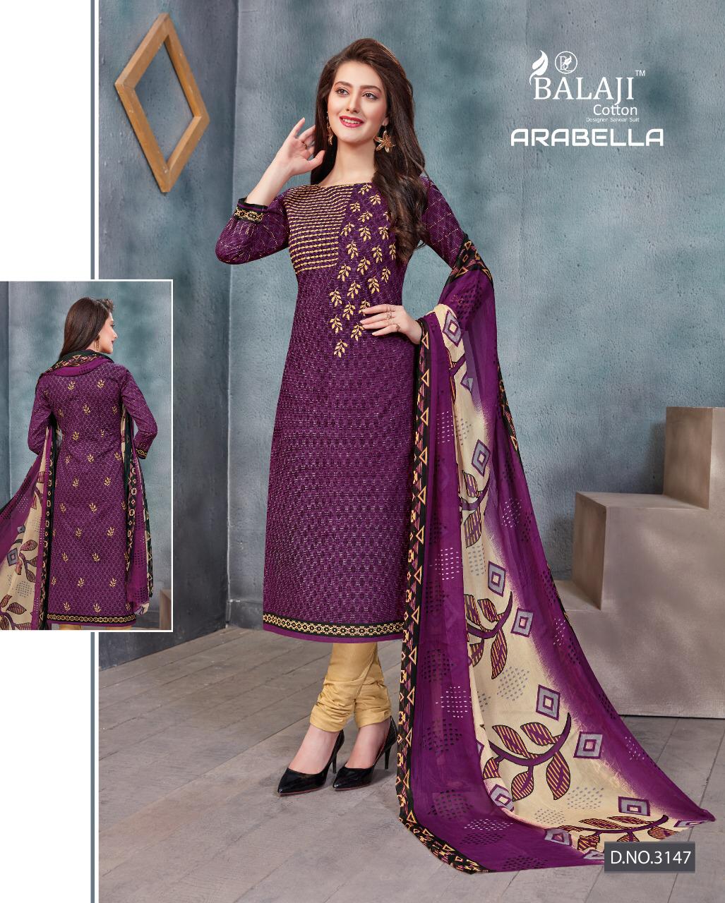 Arabella Vol 14 By Balaji Cotton Dress Materials Catalogue