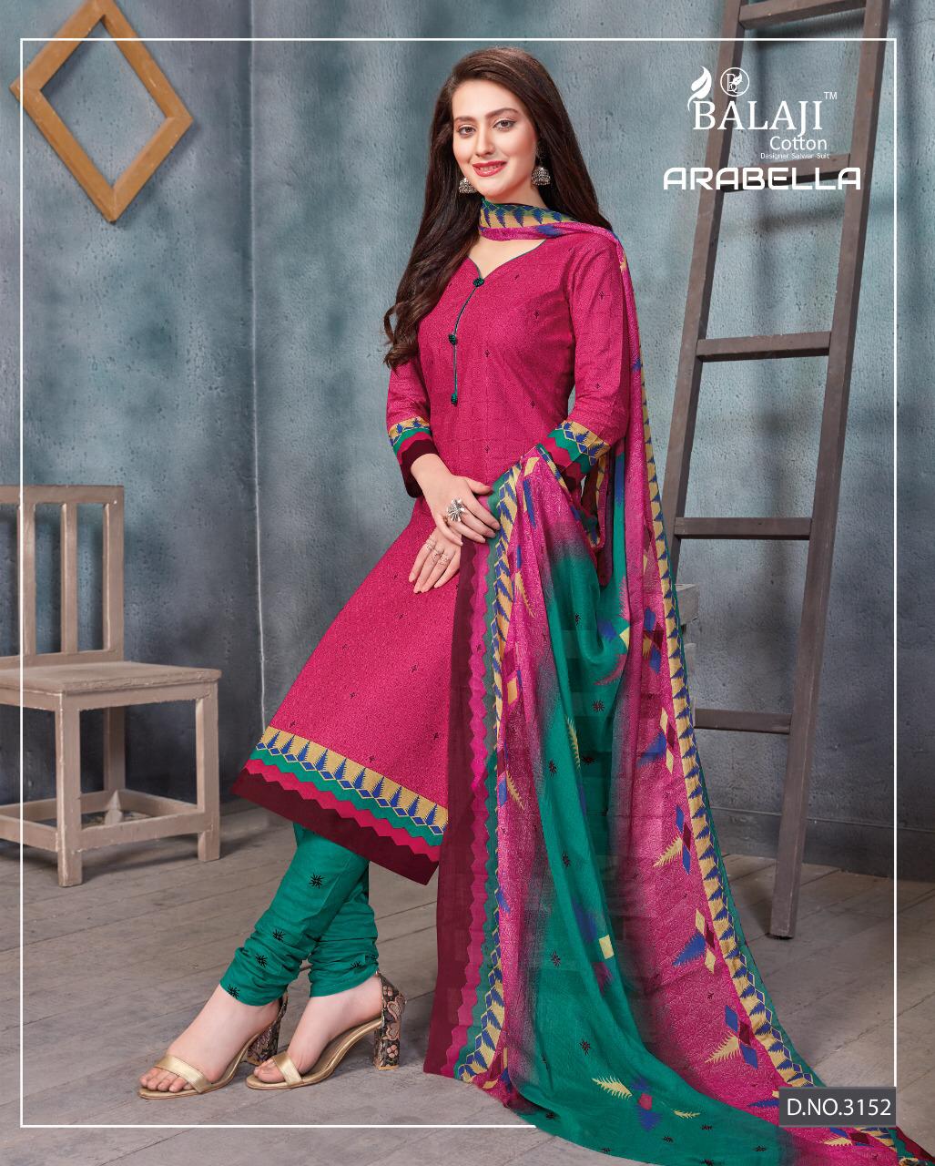 Arabella Vol 14 By Balaji Cotton Dress Materials Catalogue