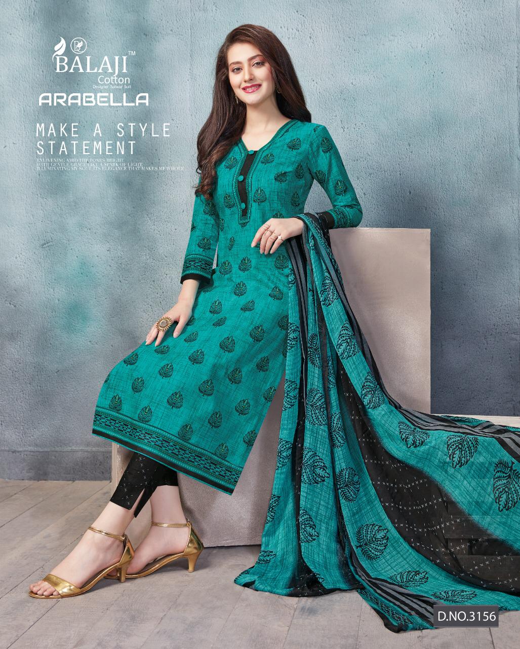 Arabella Vol 14 By Balaji Cotton Dress Materials Catalogue