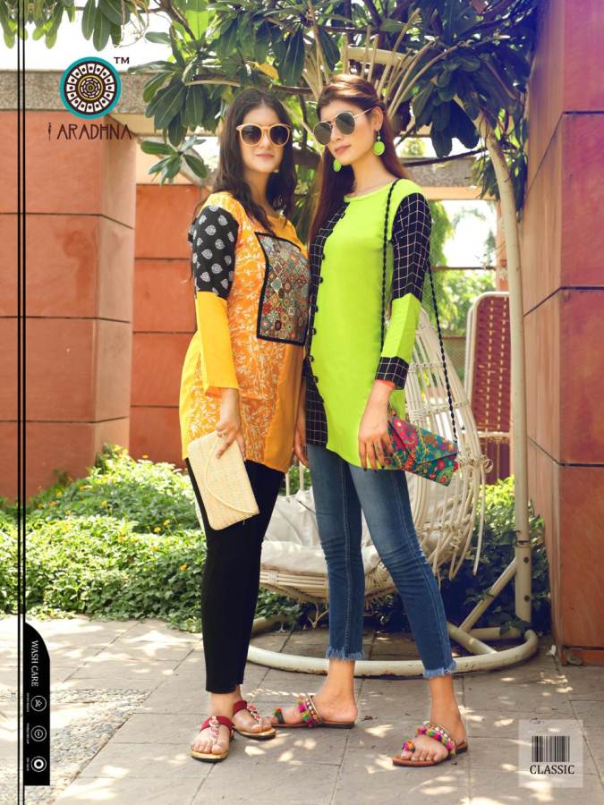 Classic Vol 2 By Aradhna Fashion Western Top Catalogue
