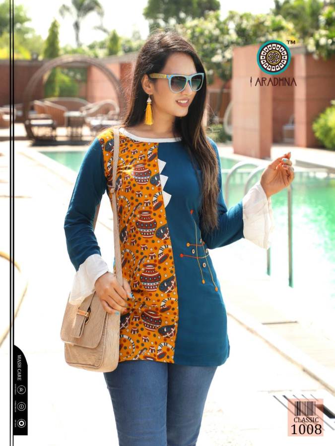 Classic Vol 2 By Aradhna Fashion Western Top Catalogue
