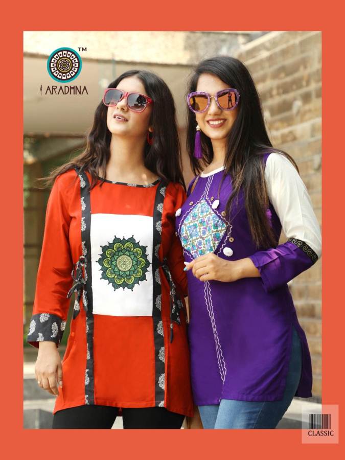 Classic Vol 2 By Aradhna Fashion Western Top Catalogue