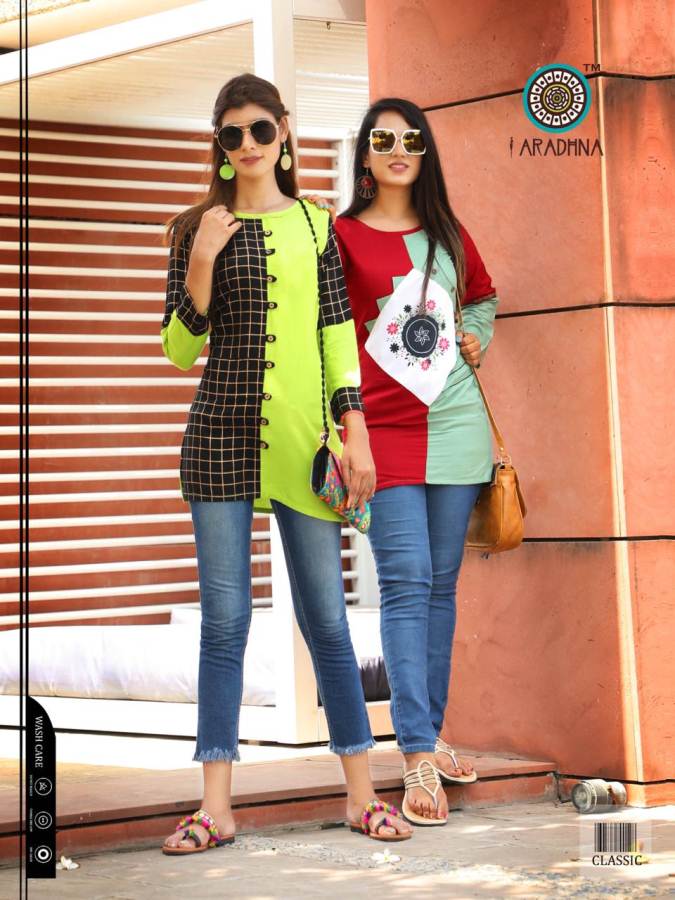 Classic Vol 2 By Aradhna Fashion Western Top Catalogue