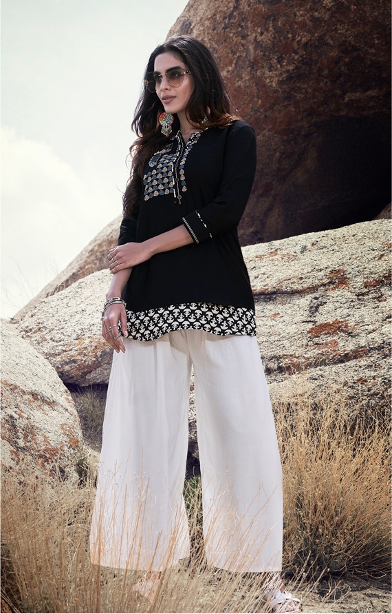 Brunch Vol 2 By Kessi Fashion Western Rayon Top Catalogue