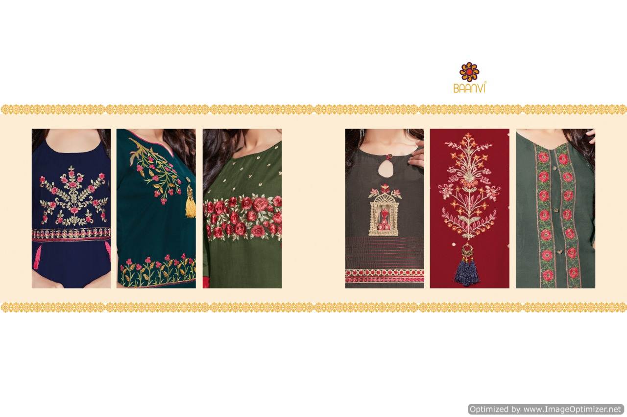 Hazel Baanvi  Designer Kurti Catalogue
