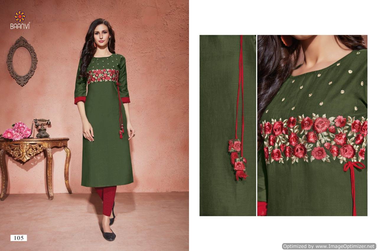 Hazel Baanvi  Designer Kurti Catalogue
