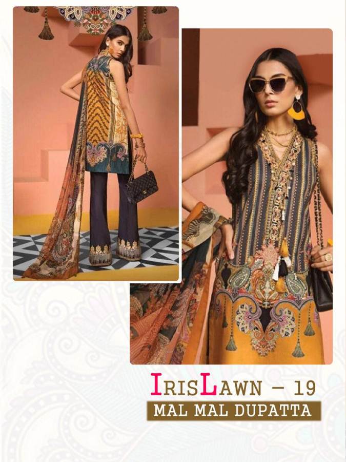 Iris Lawn 19 Cyra Fashion Designer Pakistani Salwar Suit Catalogue