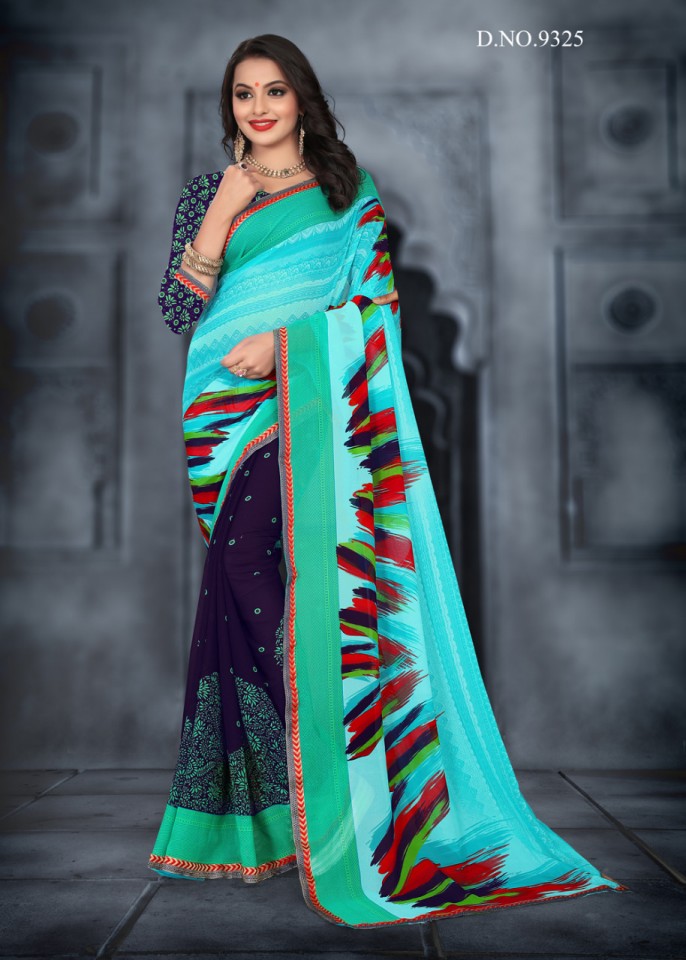 G Mail 75 Kodas Printed Sarees Catalogue