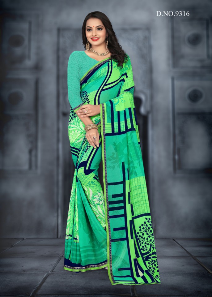 G Mail 75 Kodas Printed Sarees Catalogue