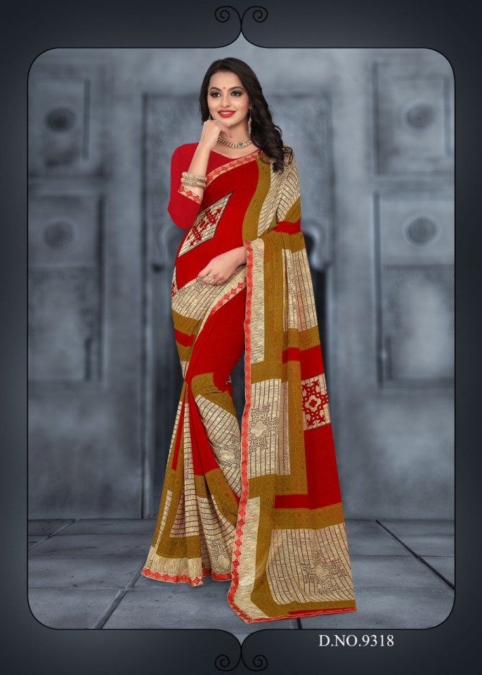 G Mail 75 Kodas Printed Sarees Catalogue