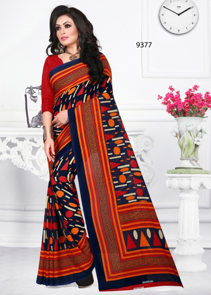 Garma Garma Vol 37 By Kodas Group Causal Wear Sarees Catalogue