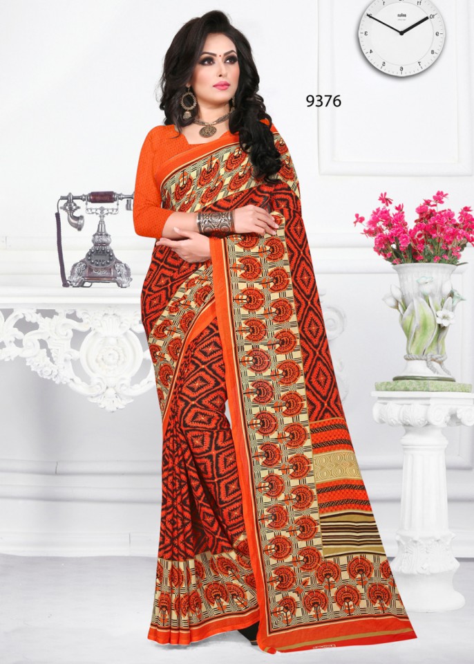 Garma Garma Vol 37 By Kodas Group Causal Wear Sarees Catalogue