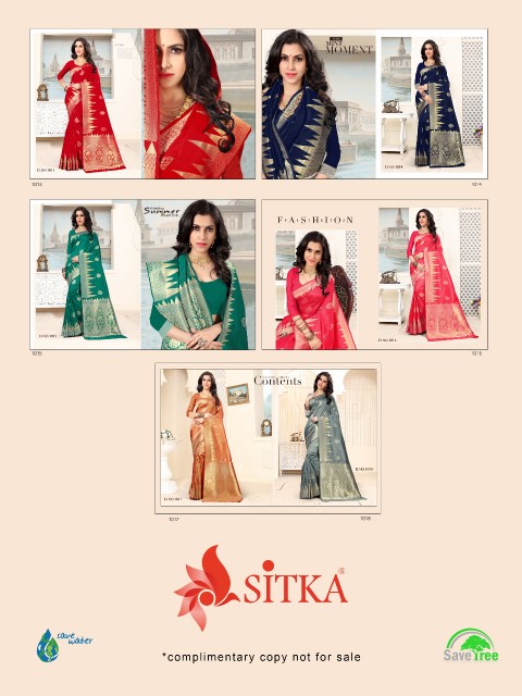 Gazzing Silk Vol 3 By Sitka Fashion Silk Sarees Collections