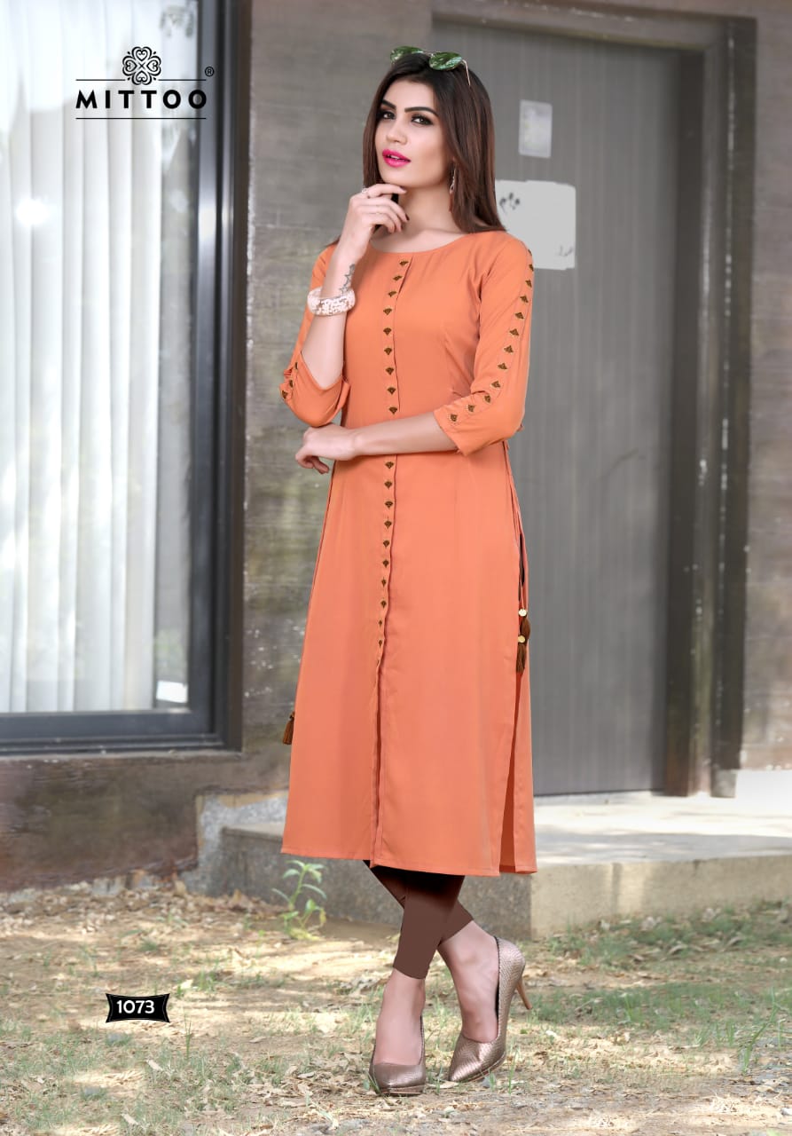 Heer  Mittoo Plain Kurti Catalogue