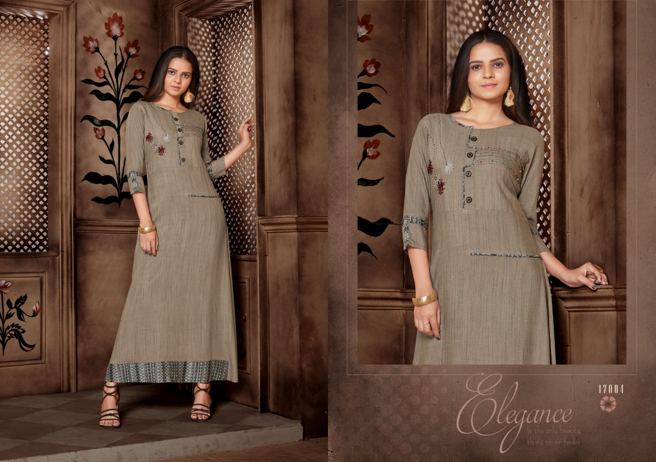 Amisa 2  A-line Kurtis Catalogue Art Ridh Brand