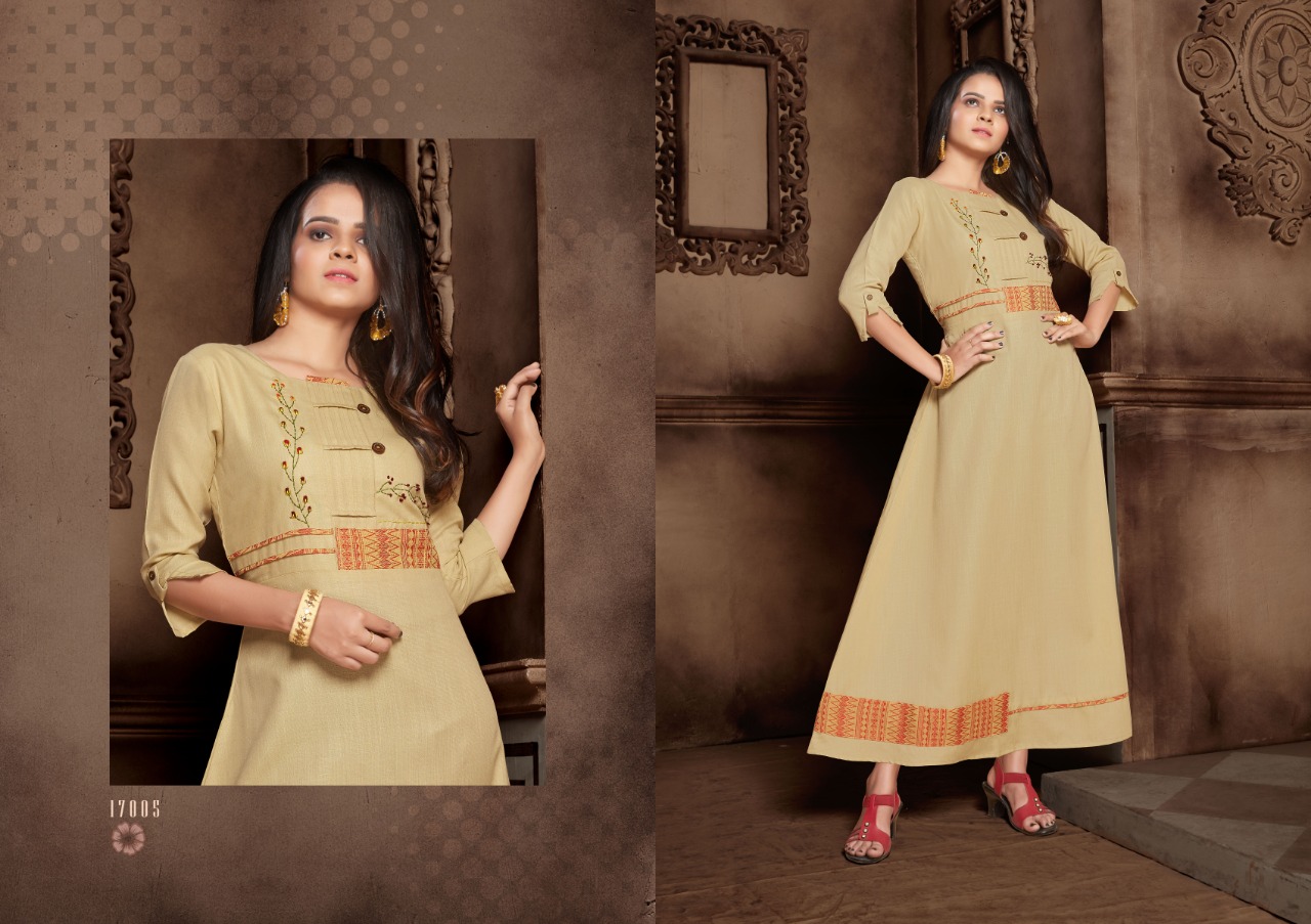 Amisa 2  A-line Kurtis Catalogue Art Ridh Brand