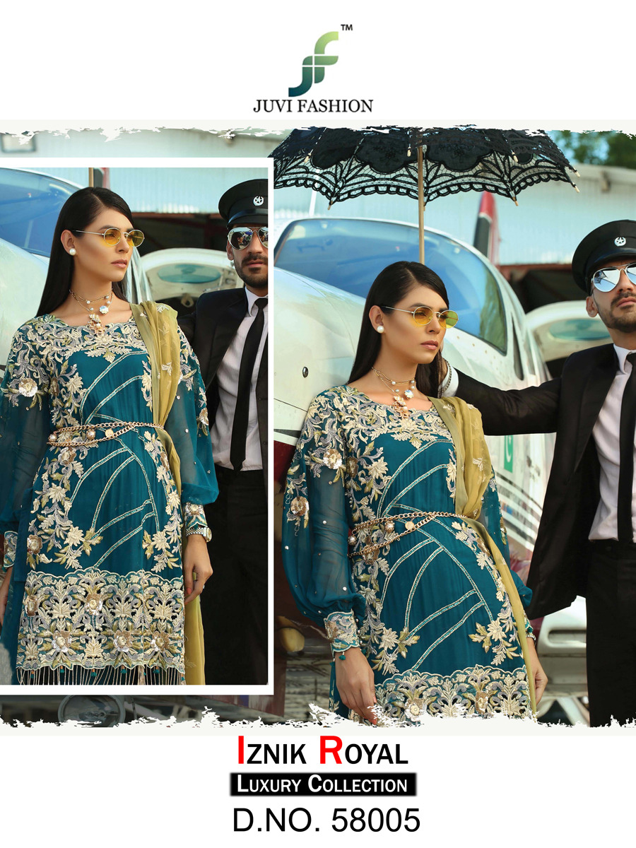 Iznik Royal Juvi  Pakistani Salwar Suit Catalogue