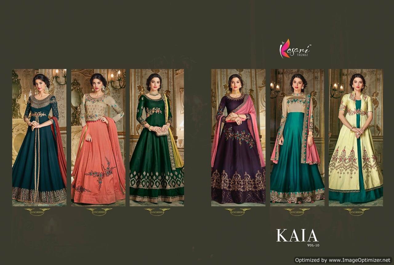Kaia Vol 10 By Kesari Fashion Wedding Dresees Catalogue