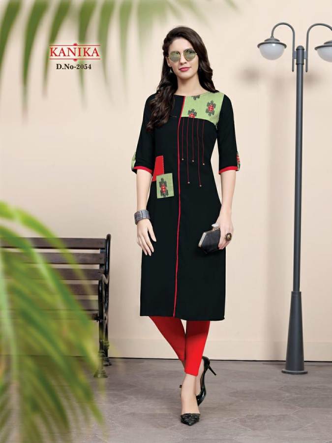Rich Look Vol 7 Kanika  Designer Kurti Catalogue